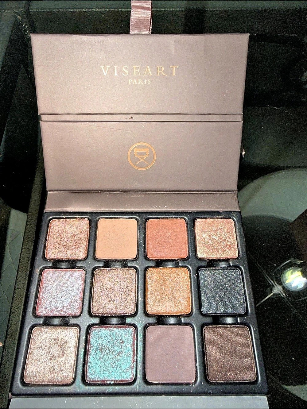 Viseart Sireneuse Étendu Eyeshadow Palette 12-Color Eyeshadow Palette. EUC